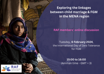 RAF CM and FGM in MENA online discussion