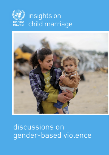 UNRWA insights on child marriage 2024