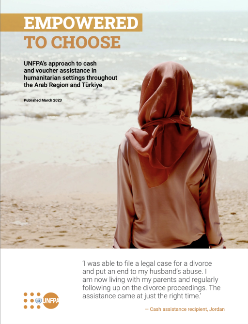 UNFPA Cash assistance in the Middle East